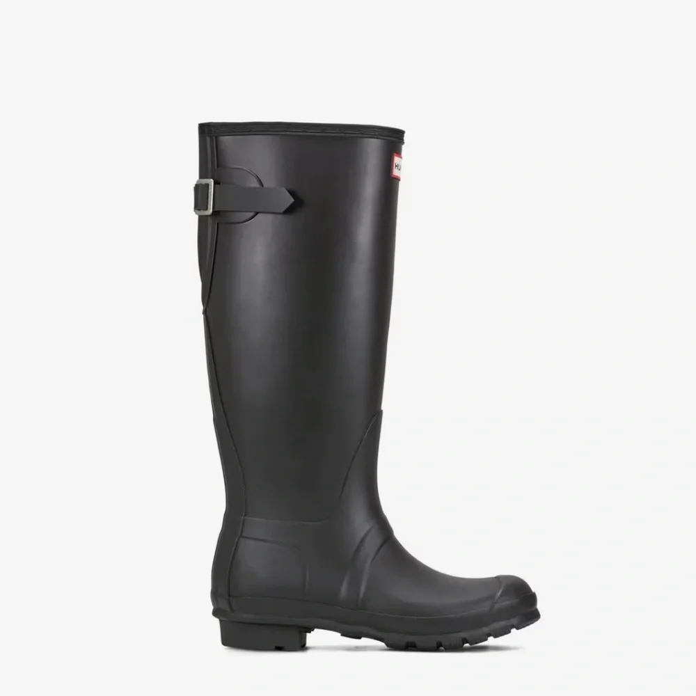 31. Hunter Black tall Boots - Picture 3 of 8